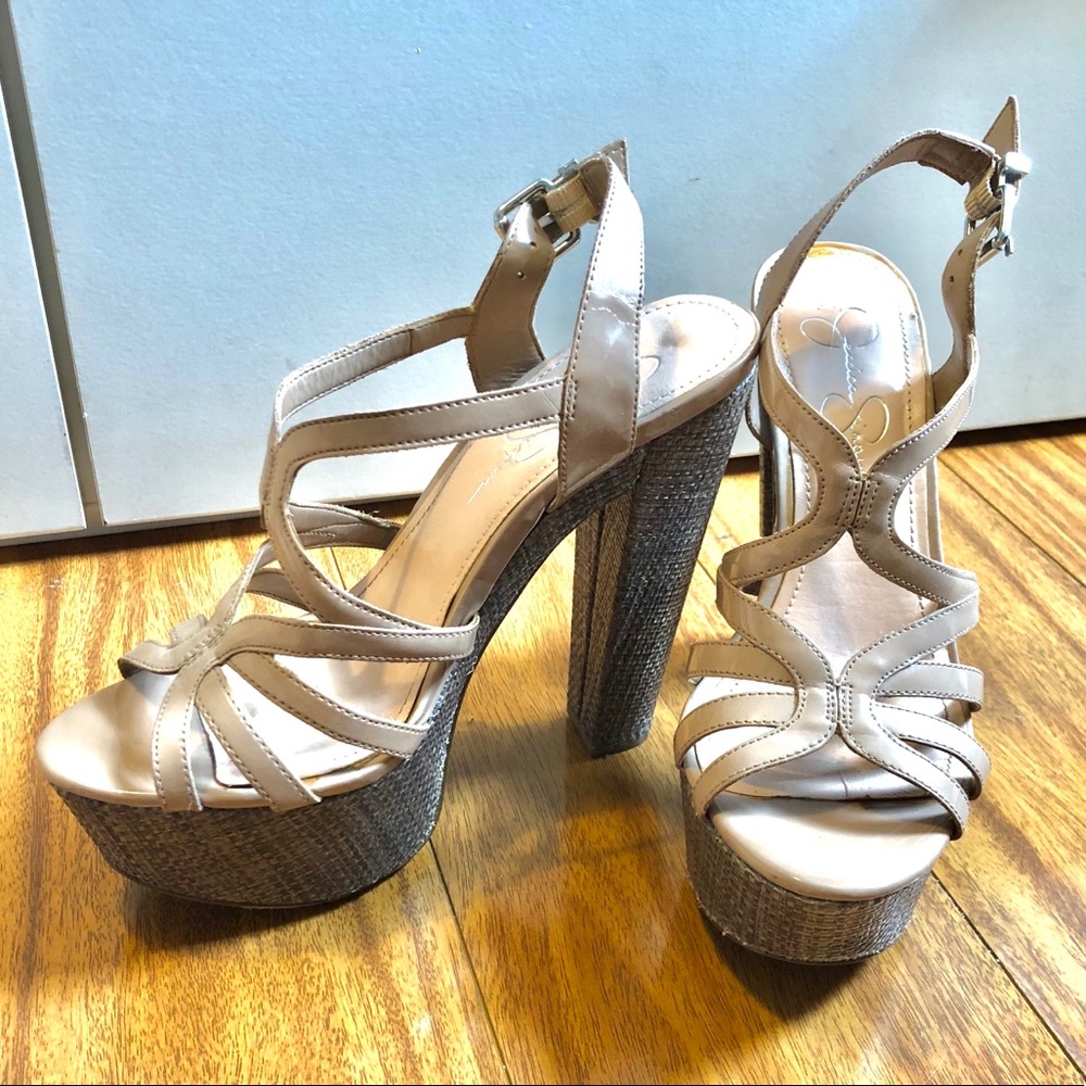 Jessica Simpson JP-Cizal Heels 6 1/2